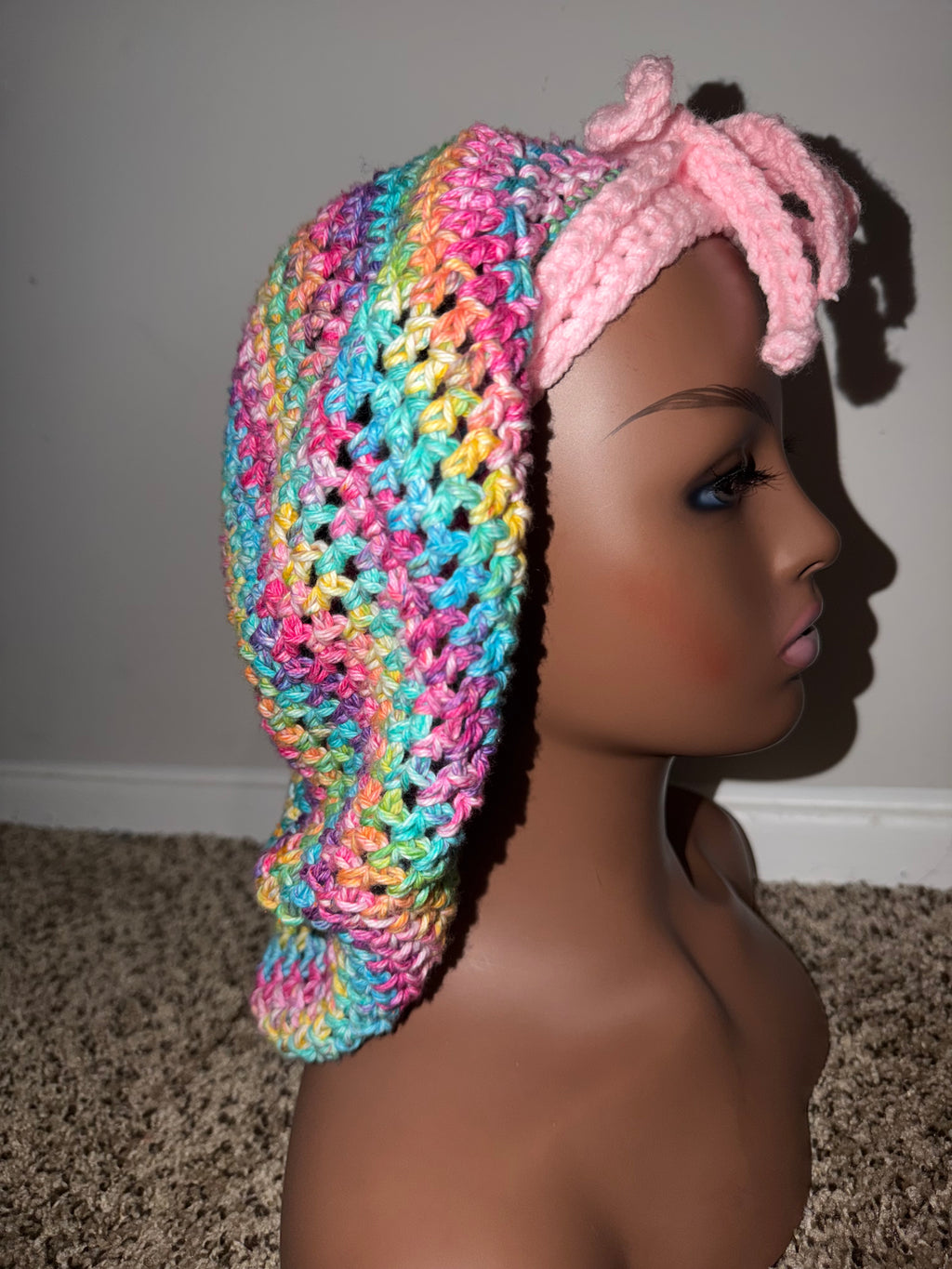 Crochet Bonnet Pattern PDF