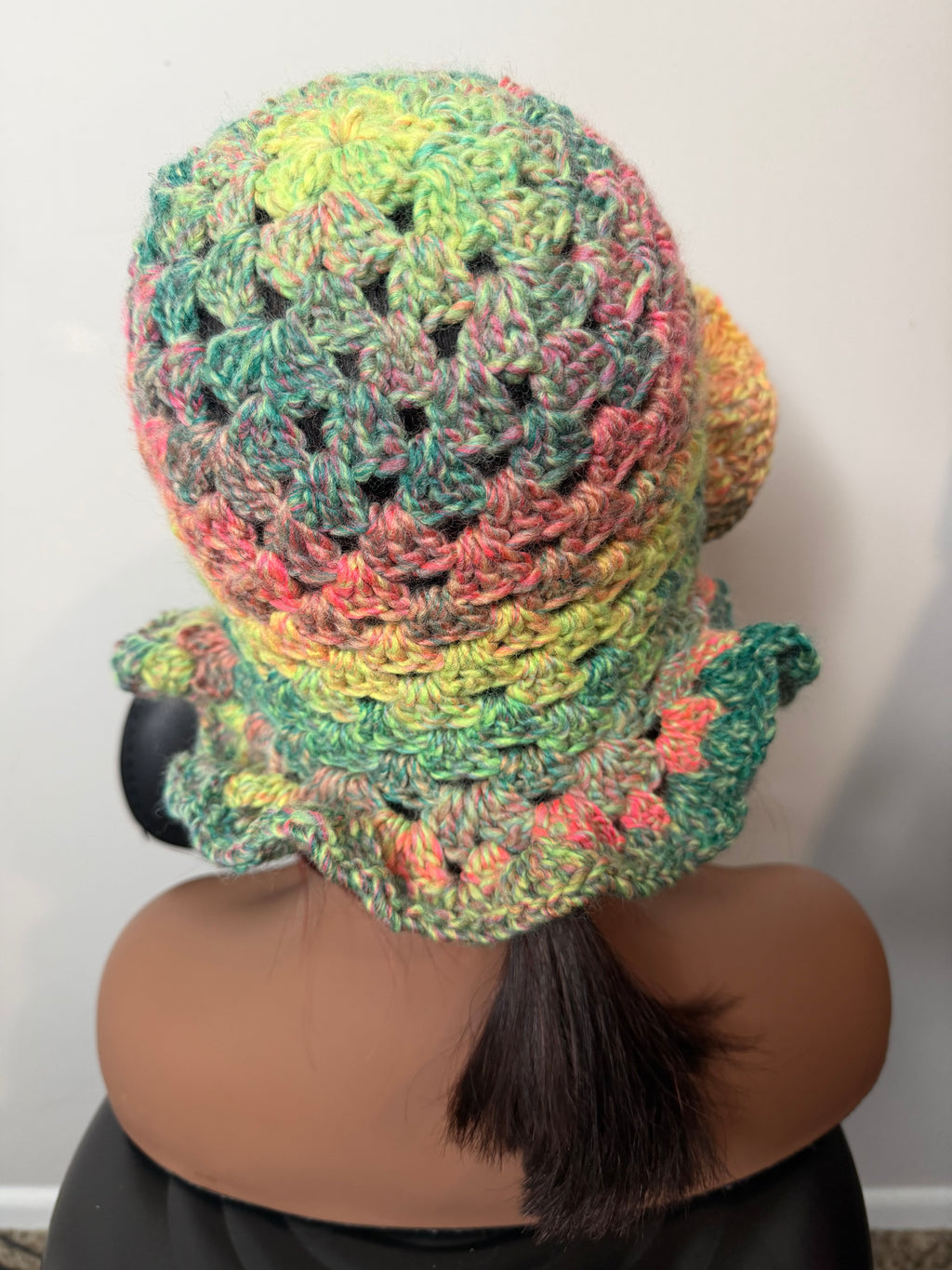 Summer Crochet Ruffle Bucket Hat Pattern PDF | Easy Crochet Bucket Hat Tutorial | Beginner Friendly Crochet Hat