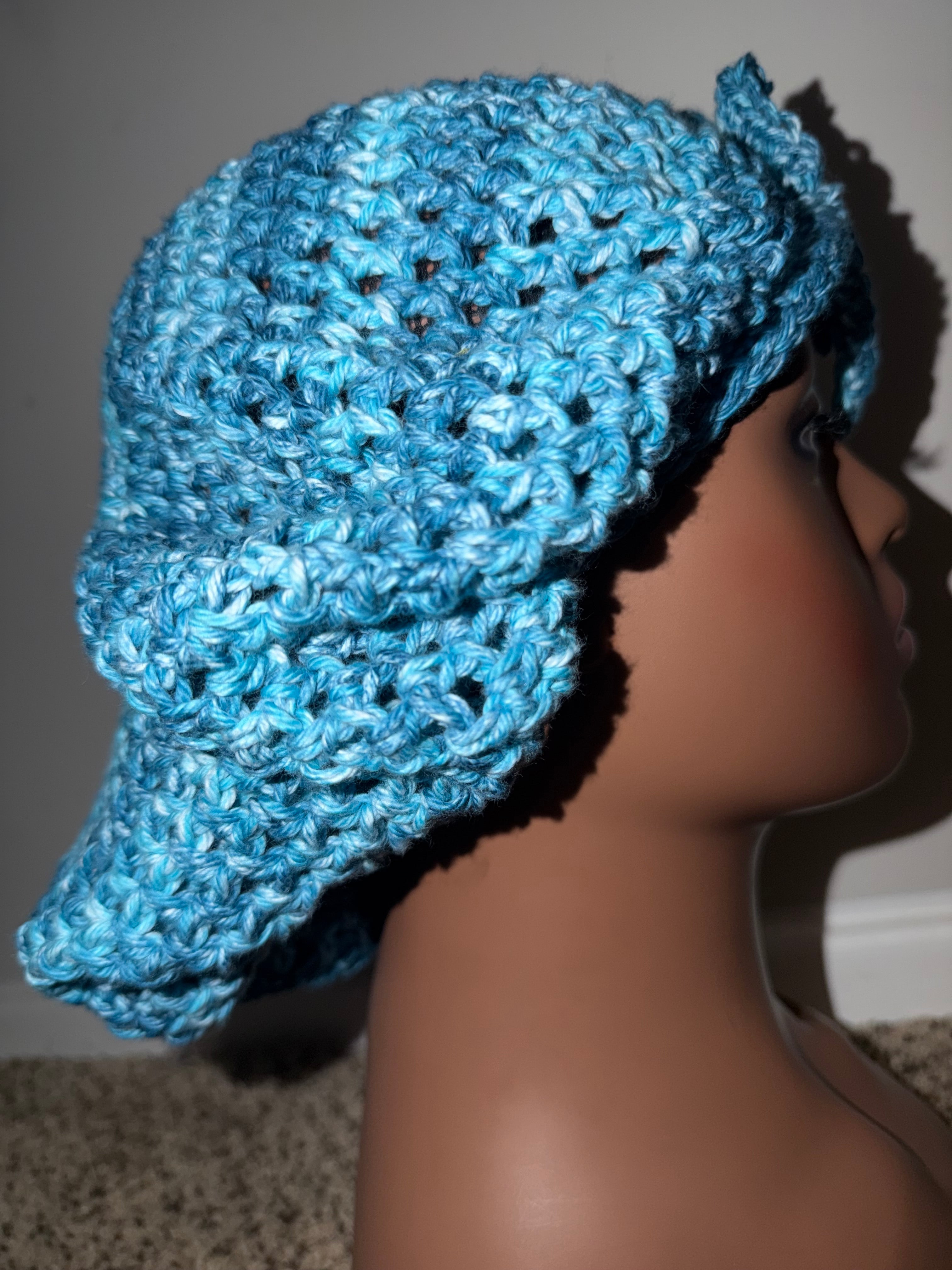 Crochet Bonnet Pattern PDF