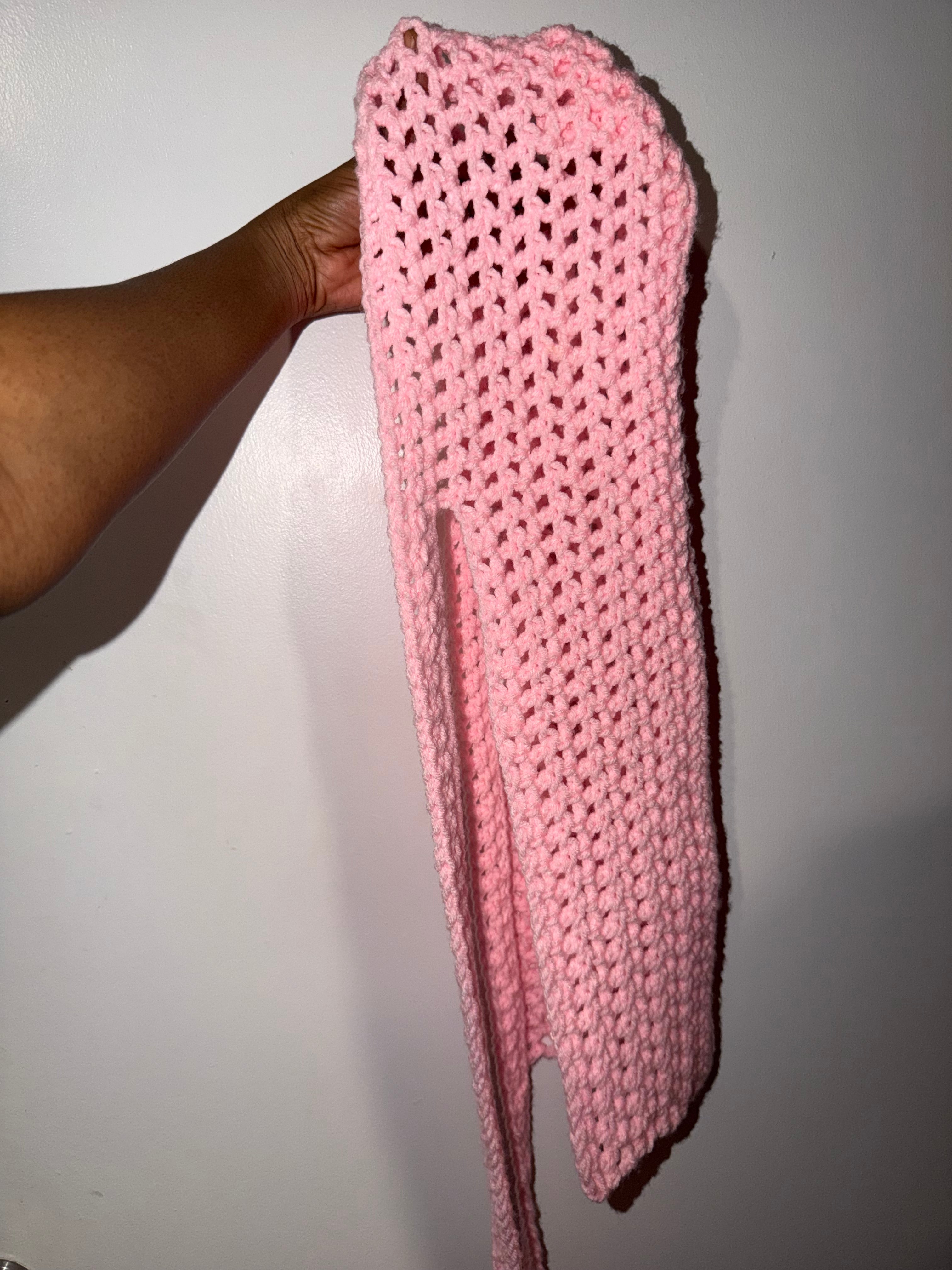 Pretty in Pink Crochet Du-Rag Pattern | Beginner Friendly Crochet Pattern | Digital PDF Download | Trendy Crochet Headwear