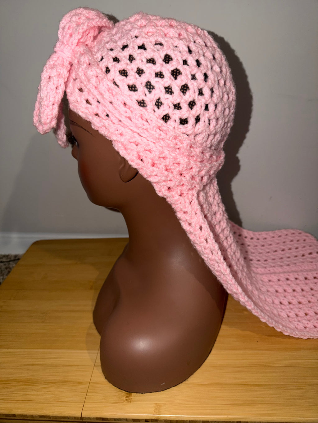 Pretty in Pink Crochet Du-Rag Pattern | Beginner Friendly Crochet Pattern | Digital PDF Download | Trendy Crochet Headwear