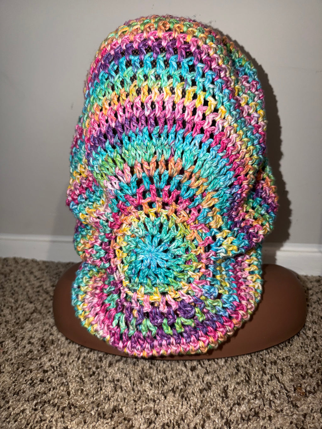 Crochet Bonnet Pattern PDF