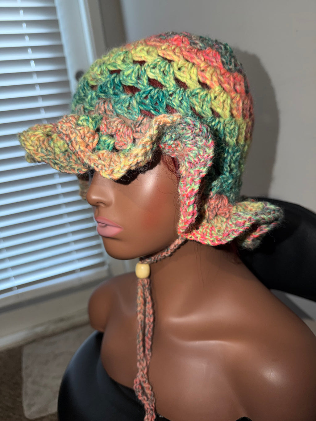 Summer Crochet Ruffle Bucket Hat Pattern PDF | Easy Crochet Bucket Hat Tutorial | Beginner Friendly Crochet Hat