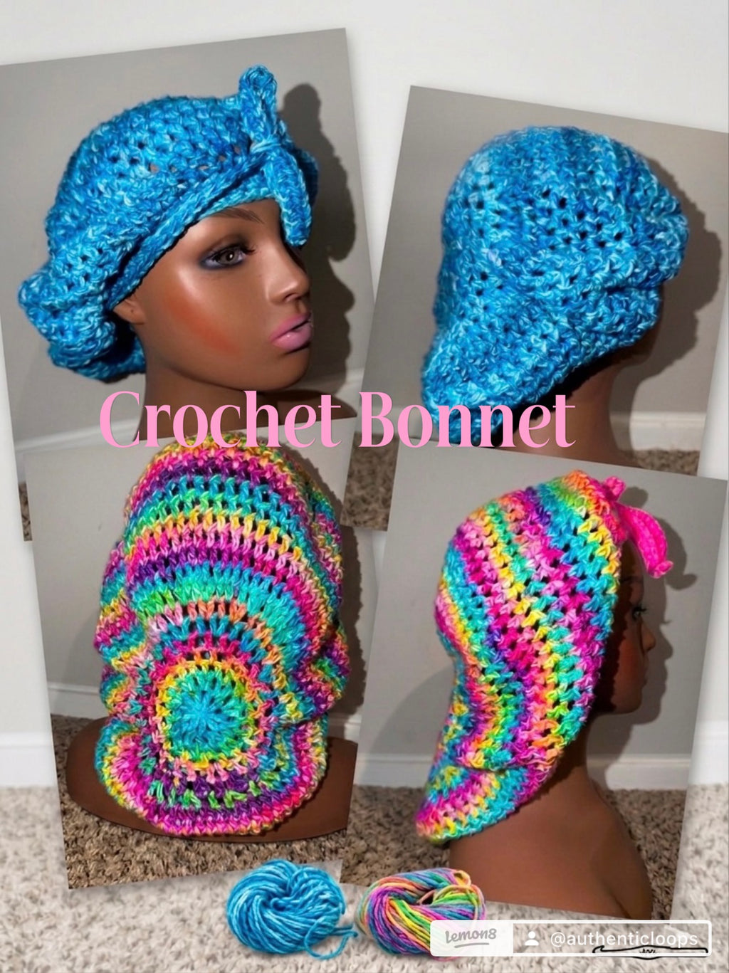 Crochet Bonnet